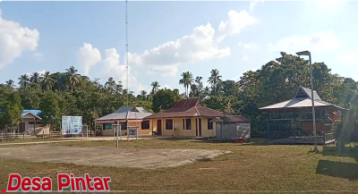 Pasilitas Penguat Sinyal || di area Pasilitas Desa || Mugi Rahayu Kecamatan Batu Ampar